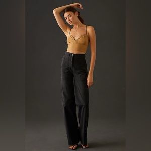 Pilcro Flared Utility Trousers